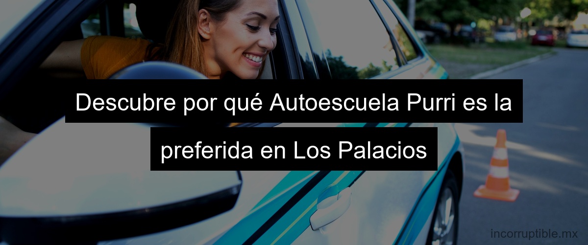 Descubre por qué Autoescuela Purri es la preferida en Los Palacios